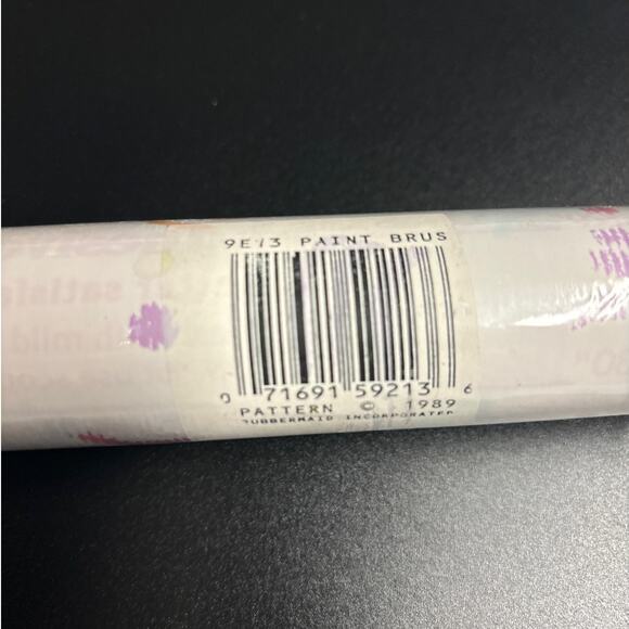 Vintage 1991 NOS Contact Brand Paper Self Adhesive Covering Paint Brush Pattern - Picture 6 of 7